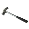 Mini griffe marteau multi-fonction Portable ménage outils à main poignée en plastique sans couture ongles fer marteaux 18CM
