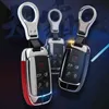 Skóra Smart Car Key Case Dla A9 Lander Evoque Discovery 4 5 Sport LR4 XK XKR XF XF XJ XJL Style