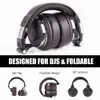 Oneodio Pro50 Wired Studio Headphones Stereo Professional DJ hörlurar med mikrofon över Ear Monitor Earpon Bass Headset299815502