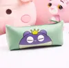 student cute pencil case zipper pencil bag kids student school stationery storage bag lovely pen pencil box bags pouch student writing pouch