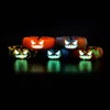 Glow in de donkere pompoen asbak Halloween -container Duurzame asbakken warmte resitant draagbare siliconen doos houder roken accessoire7007919