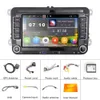 2din 7 '' Android 10.0 GPS Carro Rádio para VW Golf 5 6 Touran Passat B6 B7 Sharan Jetta Polo Tiguan Skoda Assento WiFi Player