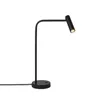 Topoch Stand Tafellampen voor Slaapkamer Rocker Schakelaar Aluminium Roterende Hoofd Boek Leeslamp EU / US Plug AC85-265V 3W Warm Wit 3000K