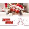 Maschere usa e getta per adulti Babbo Natale Pupazzo di neve Albero di Natale Maschera protettiva per cartoni animati Copricapo unisex Forniture per feste di Natale Regalo di promozione ZL0007