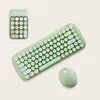 Jelly Comb Combos Desktop-Laptop-Notebook 2,4 G kabelloser Nummernblock Pink Girl Tastatur und Maus