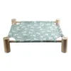 Cat Beds & Furniture Hammock Hanging Wooden Rest Bed House Soft Breathable Portable Pets Supplies OCT998