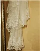Jieruize последние свадебные вуали полное кружевное края аппликации длинная белая слоновая ткань из тюля bridal вуаль x0726