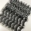 Fluffy Mink Eyelashes 16 Pairs 5D Eyelash Eye Handmade Individual False lashes Soft Natural Long Thick Makeup Tools Factory Supply