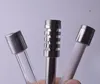 Rökningsersättningsgänga Titanium Keramiska kvartsspetsar Nail For Nectar Collector v4 kit Mini Glas Concentrate Pipes