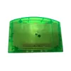 Remplacer la coque de la cartouche pour Nintend 64 N64 boîtier de chariot de remplacement Transparent boîtier de carte de jeu avec vis accessoires de pièce