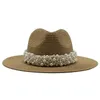 Women Jazz Straw Hat Beach Sun Protection Cap Ladies Pearl Wide Brim Caps Woman Girls Fashion Travel Hats Spring Summer NEW