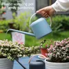 Watering Equipments Long Spout Can Reusable Plastic Mini Pot Kettle For House Bonsai Plants Garden Flower 1.7/1.1L LORS889