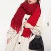 Designer Scarf High-Down Women's Scarves Warm Collar Neckerchief Shawl High Quality Printed Cashmere Scarfs Storlek 180 * 65cm