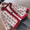Vidmid Baby Coat Girls Sweater Cardigan Höst Vinter Jacka Bomull Körsbär s P320 211204