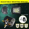 LED PRACE ŚWIATŁO LED LED LED LIGE DO MOTORCYCLICL Ciągnik OFF ROAD 4X4 TRUCK SUV ATV Lampka mgła 4 -calowa 12 woltów LED Spotlight Samochód