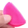 Skin care cleaning tools Silicone face brush facial cleaner Deep Pore exfoliating cleanser scrub Relieve rough 100 pcs a lot