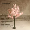 Cerezo artificial planta planta fake flor de flores sala de estar de la boda decoración de la boda muebles para el hogar cerezo 210825