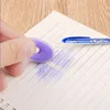 Penne gel Set di penne cancellabili Manico lavabile Penna a sfera con inchiostro a colori blu nero rosso per forniture di cancelleria per esami scolastici