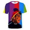 Rapero 69 6ix9ine camiseta Tekashi69 Imprimir 3D Hip Hop Streetwear Hombres Mujeres Deporte Casual O-cuello T SHIRT Camiseta de moda Tops Ropa