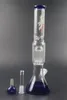 Blue Color Glass Water Bongs for Oil Dab Rigs Hookah with Bowls Smoking Accessories