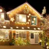 LED Light Holiday Light Sopelka Światła 3.5m / 4m / 5 M Lampa Sznurowa Świąteczne Dekoracje Ślubne Garland Garden Decor Fairy Light 211109