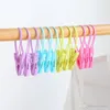 Multi-functional Hooks Clothespin Durable Plastic Windproof Drying Cloth Clip Wash Clothes Use Dry Socks Underwear Small clips XDH0070