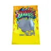 Dank Gummies comestibles sacs d'emballage en mylar anti-odeur 420 fermeture éclair infusée médicamenteuse paquet de fleurs d'herbes sèches holographiques