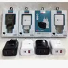 New Arrivals EU US QC3.0 20W Typ C Ładowarka ścienna Przenośne Telefon komórkowy Szybka ładowarka do iPhone 13 12 11 Pro Max Pd01 z Detal Box