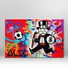 Alec Graffiti pop peinture art de l'argent urbain de la rue sur des images canvasWall pour le salon Home Decor mur decoratior1 T200904