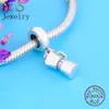 FC Jewelry Fit Original Brand Charm Bracelet 925 Sterling Silver Travel Coffee Machine Maker Bead Pendant For Kid Berloque Q0531