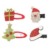 Accessoires pour cheveux 2 ensembles Cadeau de Noël Épingle à cheveux Lovely Children Holiday