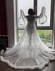 Bridal pióro macierzyństwo szaty śliski zwyczaj wykonane kobiety długie sukienki fotograficzne soot plaża urodziny impreza tiul