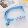 Colorul Cat Small Dog Collar With Bell Adjustable Buckle Bow Tie Collars Cats Funny Cute Pets Supplies