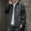 Männer Jacken Jacke Herbst Windjacke Casual Streetwear Kleidung Männer Outwear Winddicht Mit Kapuze Zipper Up Mantel Korea Mode 2022