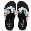 Mädchen Hausschuhe Bogen Prinzessin Kinder Schuhe Beiläufige Strand Sandalen Elternkind Baby Indoor Home Rutschfeste Flip Flop S184 210712