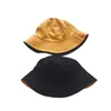 Cloches 2 톤 버킷 야외 피셔 맨 모자 햇살 일일 와이드 챙 피해 접이식 휴대용 가역적 인 더블면 UV 보호