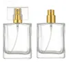 Promotie Prijs 30 ml 50 ml Clear Glass Spray Hervulbare Parfum Flessen Glas Atomizers Lege Cosmetische Containers voor Reizen SN4334