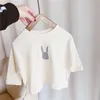 Outono meninos meninas estilo coreano dos desenhos animados camisetas Bebê meninos de algodão manga comprida camisetas Criança crianças bonitos tops 210615
