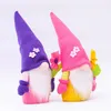 Fleur Gnome Pâques fête des mères Gnomes cadeau décoration de la maison mignon créatif sans visage poupée fête Festival décors