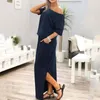 Women Party Dress Elegant Robe Femme Summer Floor Length Maxi Dress Ladies Short Sleeve Women Summer Long Dress Female 210302