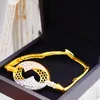 Earrings & Necklace Jewellery Set Dubai 24K Gold Color African Jewelry Sets For Women Round Bracelet Ring Wedding Gifts
