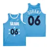 High School Basketball 3 Kevin Durant Montrose Christian Jersey Hommes MCDONALDS All American ALTERNATE SLAM 06 Couleur Noir Blanc Vert Bleu Cousu Pour Les Fans De Sport