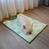 Lits pour chats et chiens, tapis doux, coussin de refroidissement d'été pour animaux de compagnie, couverture de canapé respirant pour chiots, fournitures en soie glacée