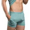 Caleçons sous-vêtements pour hommes Boxer Shorts troncs coton haute qualité hommes marque vêtements boxeurs maison sommeil Wear238g