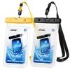 Mpow 2pc 097 Universal Funda impermeable Universal IPX8 Bolsa de teléfono a prueba de agua compatible para iPhone 12/12 Pro Max Galaxy de hasta 7 "