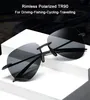 Sunglasses JackJad 2021 Fashion Sport TR90 Rimless Frame Style Polarized Men Pilot Vintage Retro Brand Design Sun Glasses 3028