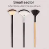 Makeup Brushes 5pcs Fan Facial Soft Brush Cosmetic Applicator Tools For Glycolic Peel Mask Women Girls