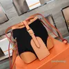 Ontwerper- Mini Vrouwen Handtassen Crossbody Bag Schoudertassen Nieuwe eenvoudige Emmer Tas Mode All-match Western Style