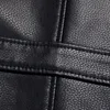 Pelliccia da uomo Faux 8XL 6XL 5XL 4X Giacca in pelle 2022 Autunno e inverno Bello cappotto lungo moda casual sottile di mezza età
