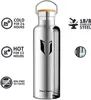 Super Sparrow En Acier Inoxydable Bouteille D'eau Isolée Sous Vide En Métal Thermos Sans BPA Paille Boire pour Gym Voyage Sports 211109